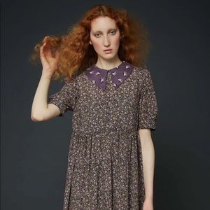 Orla Kiely babydoll flower dress